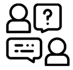 Icon Frage und Antwort